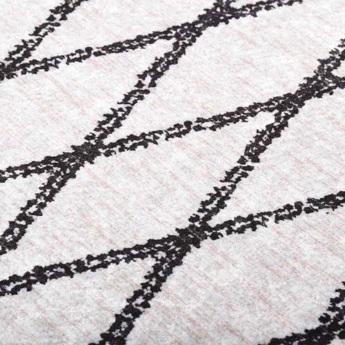  Perivi tepih crno-bijeli 120 x 170 cm Slike