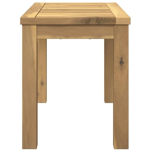  Stolić za kavu Bijela 60 5 x 30 x 36 cm Čvrsto drvo akacije - 60 5 x 30 x 36 cm Bijela Slike