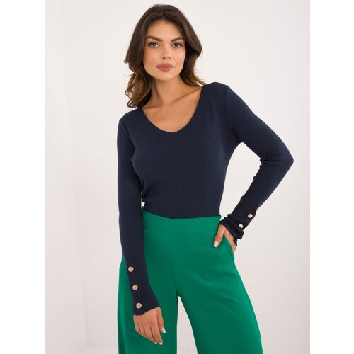Wool Fashion Italia Sweater-AT-SW-2334.49-navy blue Cijene