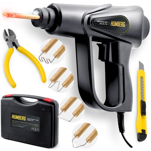 Humberg HM-293 70W Plastic Welder - Fast Heating & Complete Repair Set, (21740580) Cene