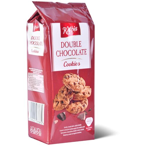 Kitbis Cookies double chocolate 200g Slike