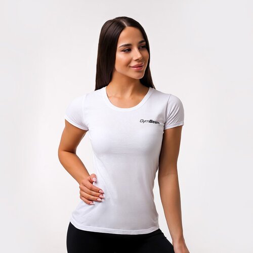GymBeam ženska majica Basic White 34357 Slike