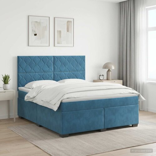  Boxspring krevet s madracem Plava 180 x 200 cm Bar&scaron;un Cijene