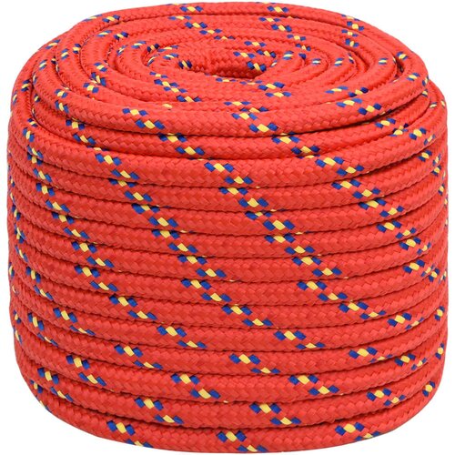  Brodski konop crveni 16 mm 25 m od polipropilena Slike