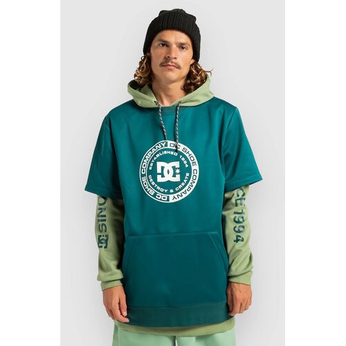 DC Dryden Shred Hoodie deep teal Cene