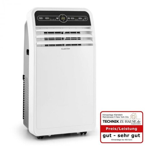 Klarstein Metrobreeze 9 New York, 2600 W, 9000 BTU / uro, Klima-naprava, timer, bela barva Cene