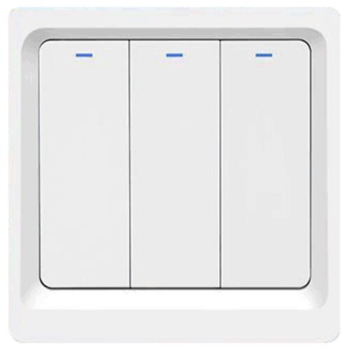 INF 3-polno WiFi/BT pametno stikalo DS-102-1, Tuya glasovno, (5000506103) Slike