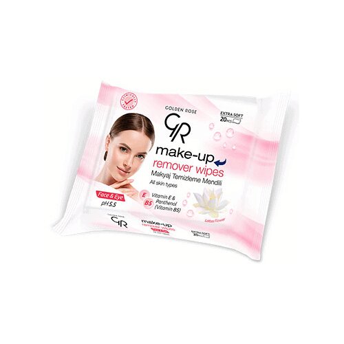 Golden Rose maramice za skidanje šminke make-up remover wipes Cene
