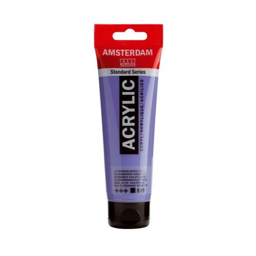 Amsterdam, akrilna boja, ultramarine violet blue, 519, 120ml ( 680519 ) Slike