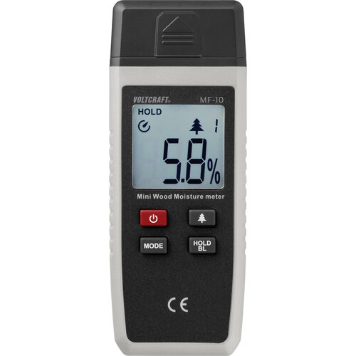 Voltcraft MF-10 merilnik vlažnosti materialov Merilno območje vlage lesa (območje) 2 do 40 %, (20635398) Slike