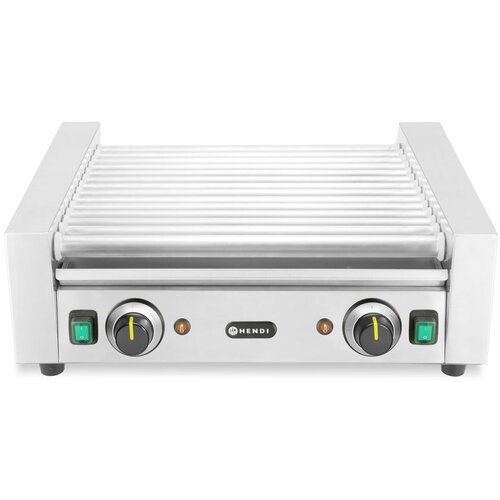 Hendi Ro&scaron;tilj s valjcima za kobasice - 2 zone, 14 valjaka, 230V/1230W, 566x640x(H)192mm Cene
