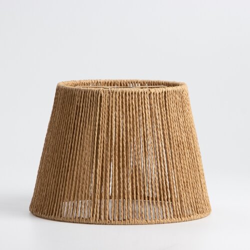  univerzalni abažur keria, prečnika 28 cm, braon Slike