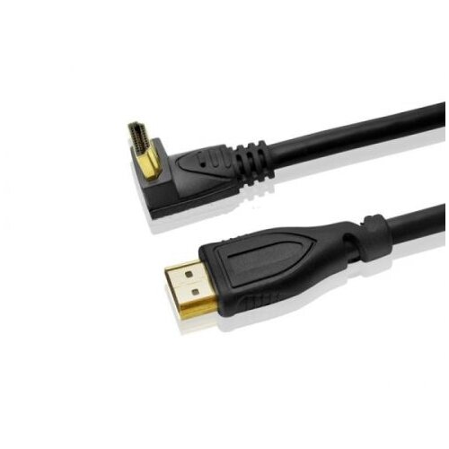 X Wave NT005 crni kabl hdmi (mu&scaron;ki) na hdmi (mu&scaron;ki) 90 stepeni 1.8m Cene