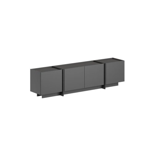 Hanah home TV komoda, 180x46x35cm, antracit Slike