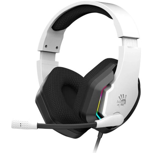 A4Tech A4-G260P WHITE Bloody gejmerske slusalice sa mikrofonom, 50mm/16ohm, USB za RGB, 3,5mm Cene