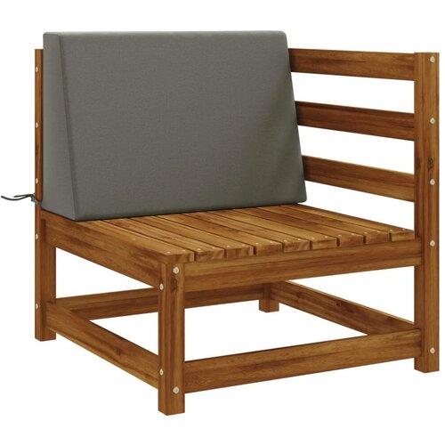  Jastuk za naslon SOEST 100% poliester Siva 60 x 20 x 40 cm - Siva 60 x 20 x 40 cm Melange Cijene