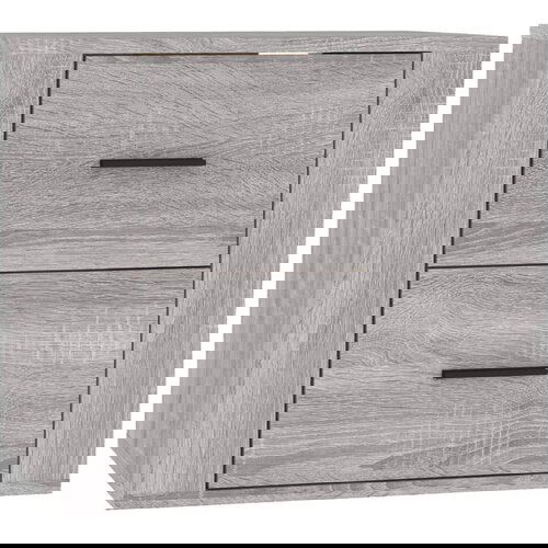 Maison Chic Stenska Nočna omarica - Nočna miza siva sonoma 50x36x47 cm, (21688389) Slike