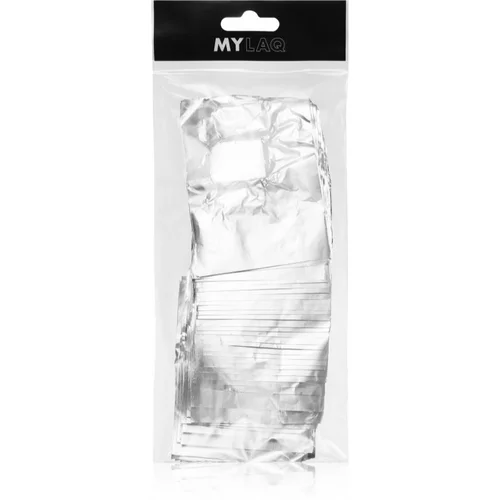 MYLAQ Foil Nails Wraps odstranjevalec gel laka 50 kos