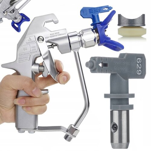 Rosfix SET BRIZGALNA PI&Scaron;TOLA ULTRASPRAY PM2PRUS04 Z 2-PRSTNIM SPROŽILCEM + CURKA HI-FLOW 629 | 1/4" IN 7/8", ZA GOSTE BARVE, (5000036441) Cene