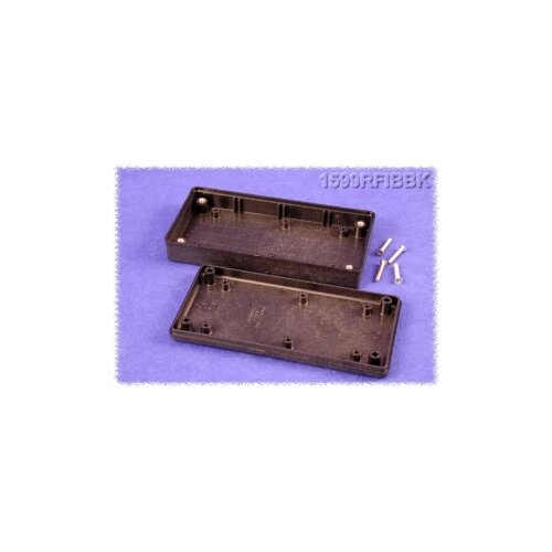 Hammond Electronics 1599RFIBBK ručno kući&amp;scaron;te 130 x 65 x 25 ABS crna 1 St. Slike