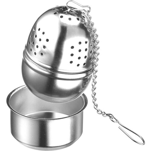 Westmark Jaje za čaj 18/10 5,4cm ovalno sa podmetačem Slike