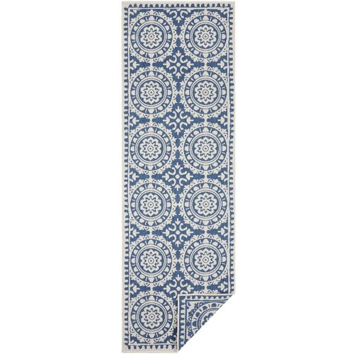NORTHRUGS Plavo-krem vanjski tepih Jardin, 80 x 250 cm Slike