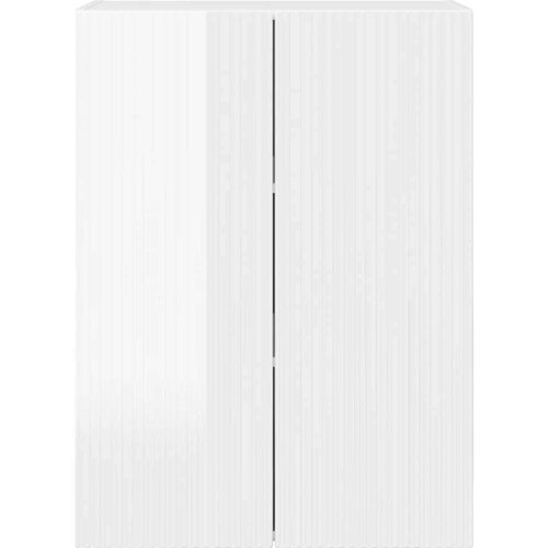  zidni ormar Zidne Visoki sjaj bijela 59 5 x 31 x 80 cm Slike