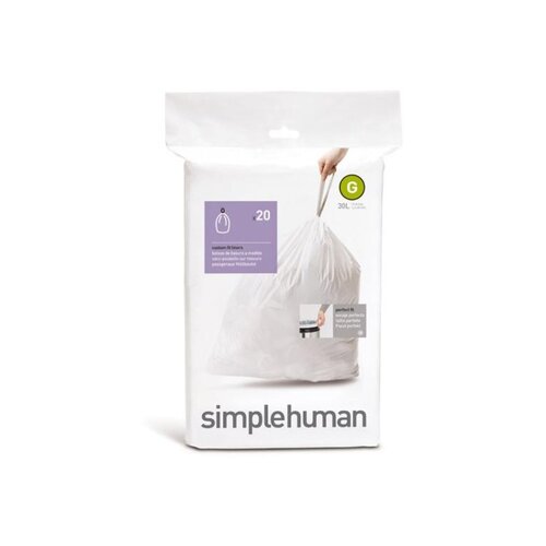 simplehuman CW0166 G-Type punjenje vrećice za smeće prilagođene veličine (20 vrećica) Cijene