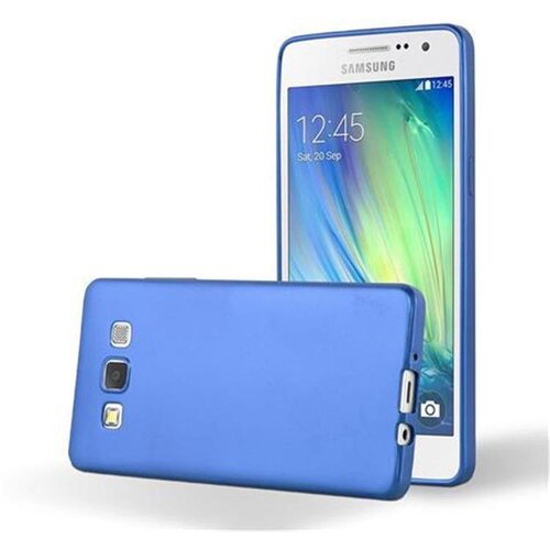 Cadorabo Case, združljiv s Samsungom v kovinsko modri - za&amp;scaron;čitni pokrov, narejen iz fleksibilnega silikona TPU, (20584439) Slike