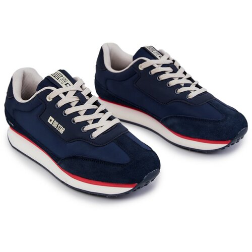 Kesi Men's sports shoes Sneakers Big Star JJ174296 Navy blue Slike