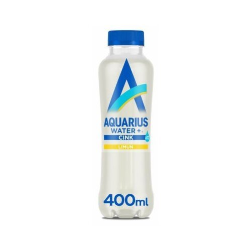 Aquarius water lemon negazirana voda 400ml pet Slike