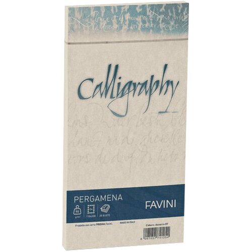  Kuverte 11x22 kaligrafija 90g pk25 favini natur Cene