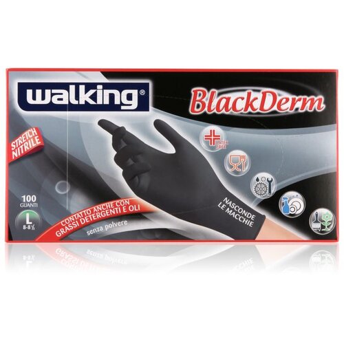 Brenta higijenske rukavice blackderm 100/1 L Slike