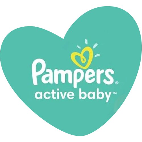 Pampers active baby pelene, jumbo pack maxi, veličina 7, extra large, 44 komada Slike