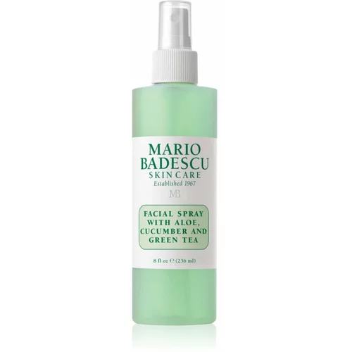 Mario Badescu Facial Spray with Aloe, Cucumber and Green Tea hladilna in osvežilna meglica za utrujeno kožo 236 ml