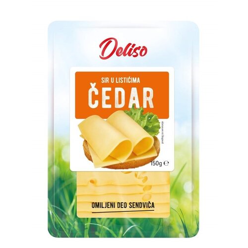 Sir DELISO chedar listići 150g Slike