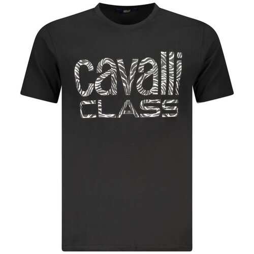 Cavalli Class Muška Crna Majica Kratkih Rukava Cene