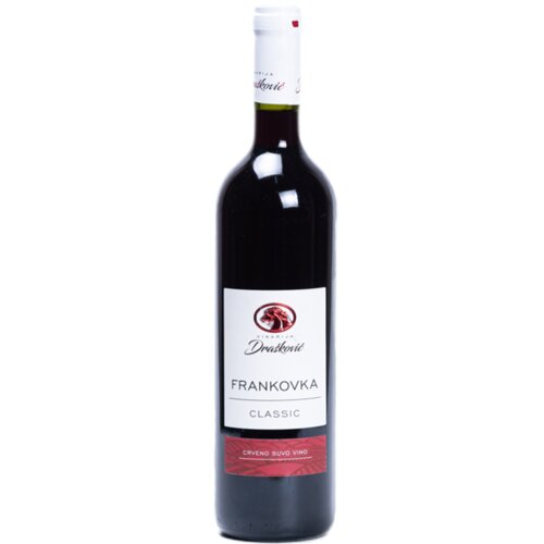 Vinarija Dra&amp;scaron;ković Crveno vino DRA&amp;Scaron;KOVIĆ Frankovka 0,75l Slike
