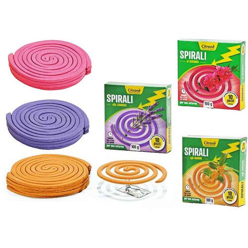  Spirale protiv komaraca &amp;ndash; miris citrusa, lavande i geranija Geranija Slike