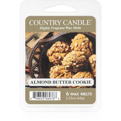 Country Candle Almond Butter Cookies vosek za aroma lučko 64 g Cene