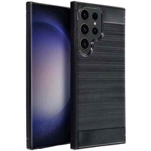  futrola carbon case za iphone 16e (se 4 2025) crna Slike