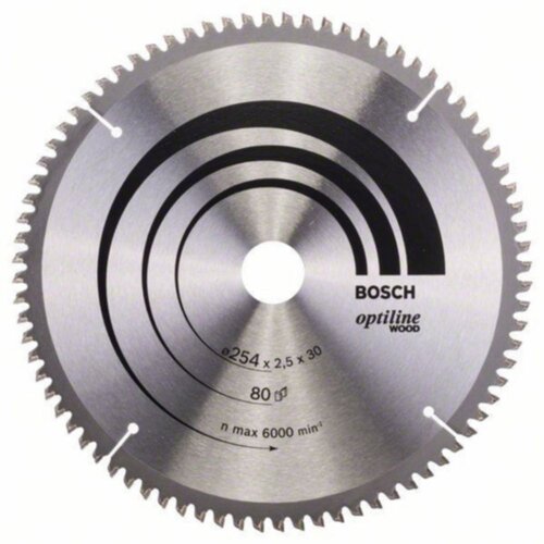 Bosch LIST ŽAGE ZA LES WIDIA 254X3.0/2.5 80 ZOB Slike