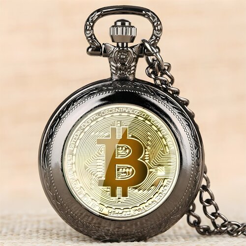  Džepni Sat Bitcoin - Crni KP5817 Cene