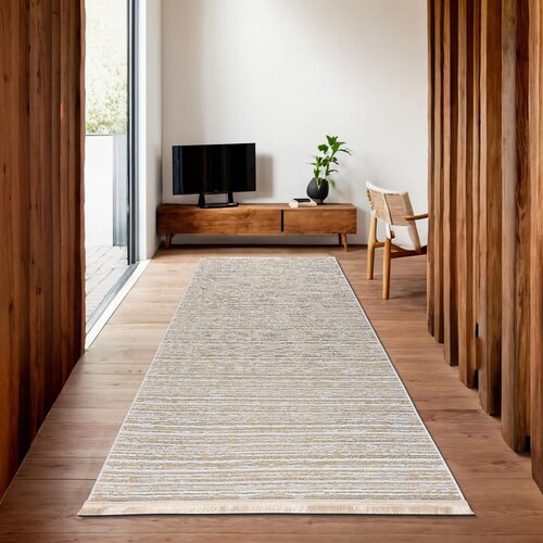 Conceptum Hypnose Milano 8701 - Cream Cream Hall Carpet (75 x 150) Cene