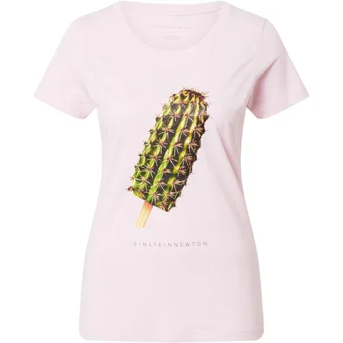 EINSTEIN & NEWTON Majica 'Cactus Ice' zelena / roza