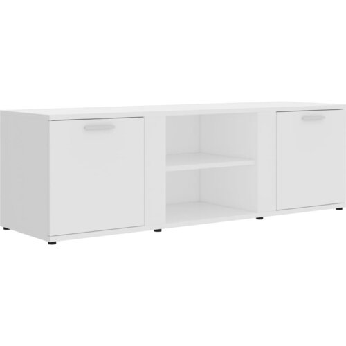 Maison Chic TV omarica - TV stojalo - Televizijska omarica bela 120x34x37 cm iverna plošča, (21702320) Cene