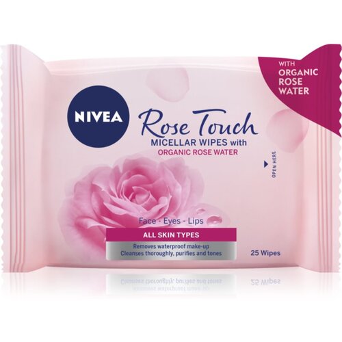 Nivea MicellAir Rose Touch micelarne maramice za čišćenje lica 25 kom Cijene