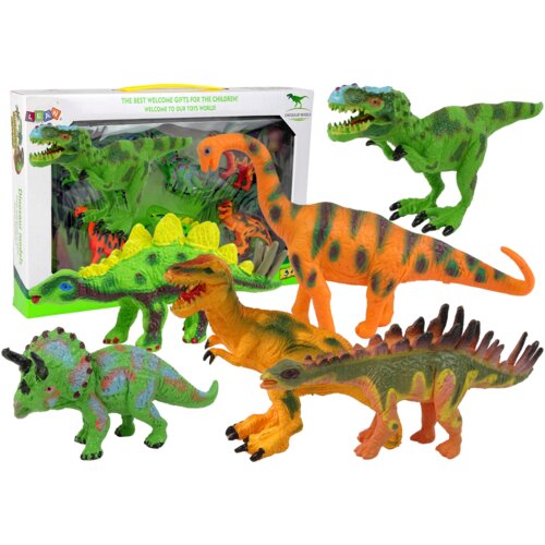  Set of Dinosaur Figures Models 6 Pieces Accessories Cijene