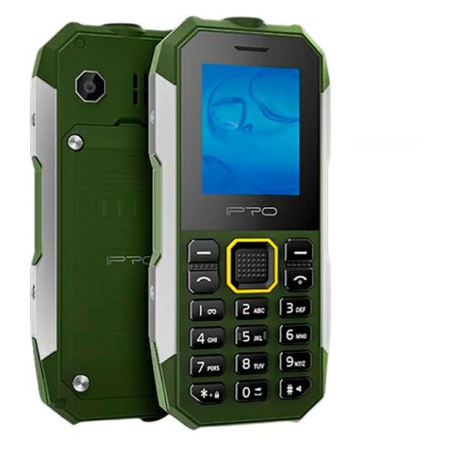 Ipro Shark II green Feature mobilni telefon 2G/GSM/DualSIM/IP67/2500mAh/32MB/Srpski Cene