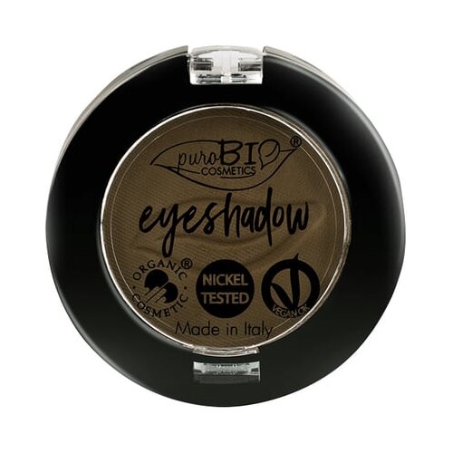 PuroBIO cosmetics compact eye shadow - 14 hladno smeđa (mat) Slike